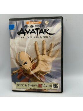 Avatar The Last Airbender Book 1 Water Volume 1 DVD Nickelodeon NR English